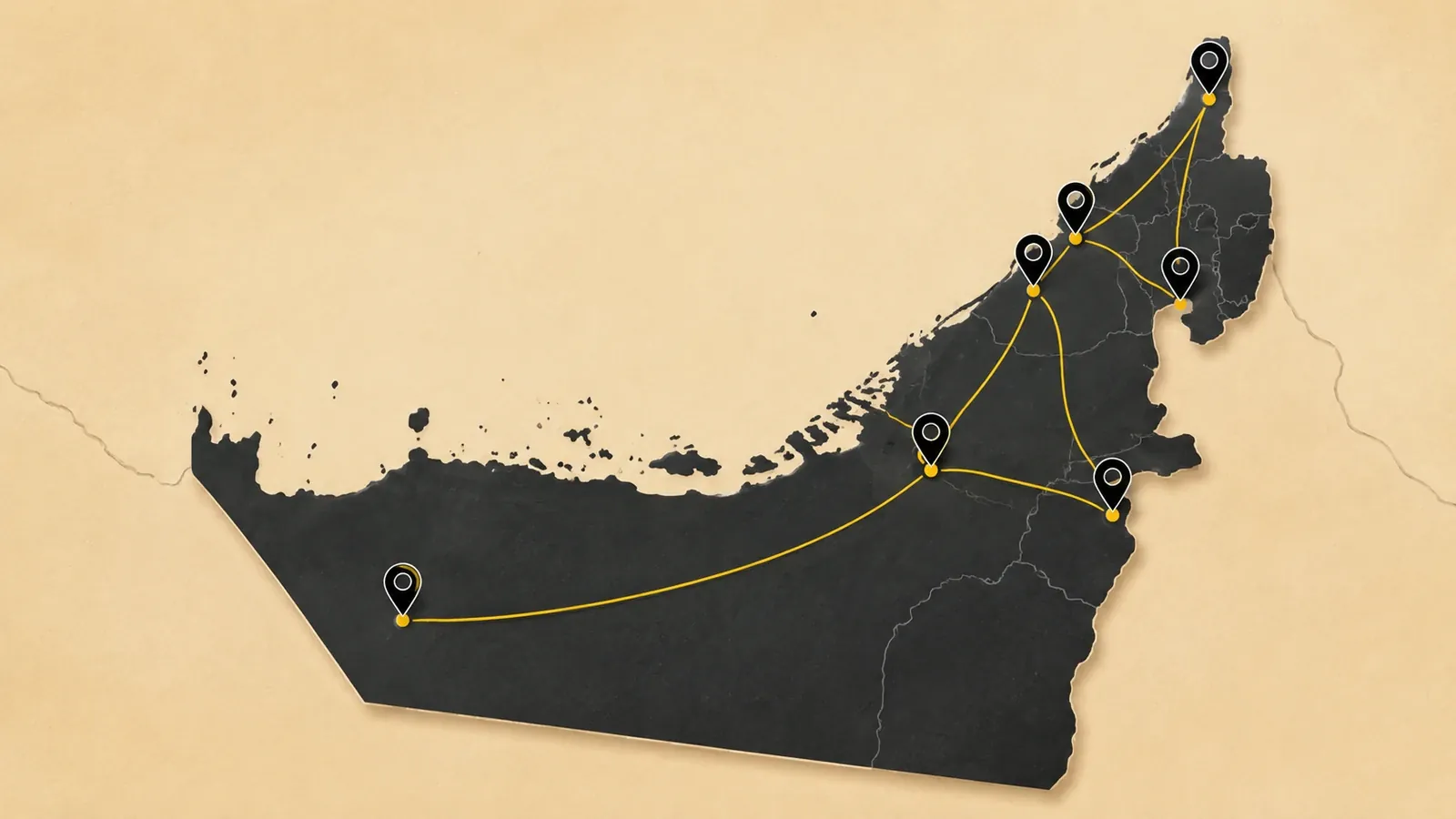 HDPE geomembrane supply coverage across all seven emirates of the UAE